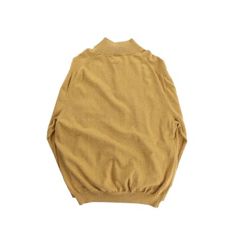 【OTSU】JOS A BANK 100% pima cotton half zip knit sweater -8751- | cv