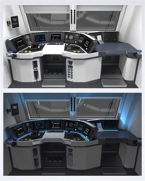 中车大连hxd3d电力机车 – 司机室改良设计 – kevin chan