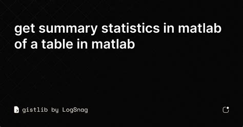 Image result for MATLAB Function Summary Example