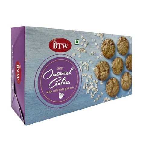 BTW Crispy Qatmeal Cookies 400g : Amazon.in: Grocery & Gourmet Foods