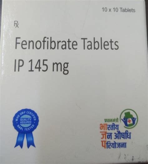 Fenofibrate Tablets 145 mg | API GENERIC PHARMACY