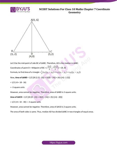 Image result for Class 10 Maths Chapter Coordinate Geometry Exercise 7.2