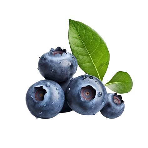 AI generated Blueberry clip art 40186002 PNG