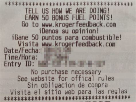 Fry's/Kroger Fuel Point Info + 50 Bonus for taking Survey | Bargain ...