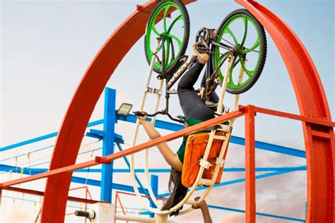 360-degree cycling Pondicherry | 360 Degree Cycle at Sandunes Beach