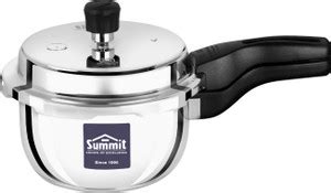 SUMMIT Tri-Ply Elite 2 L Outer Lid Induction Bottom Pressure Cooker ...