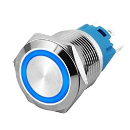 Probots 19mm ProMax PPS19005BRL Metal Push Button Switch Waterproof ...