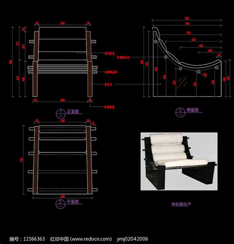 美式休闲椅躺椅CAD椅子图库图片_室外家具_编号11563135_红动中国