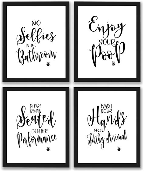 Cute Quotes For Bathroom Walls at Helene Winkleman blog