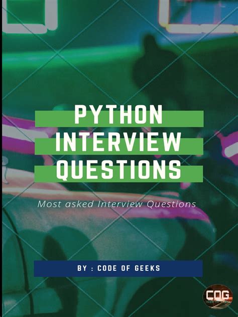 Image result for Interview Python Book