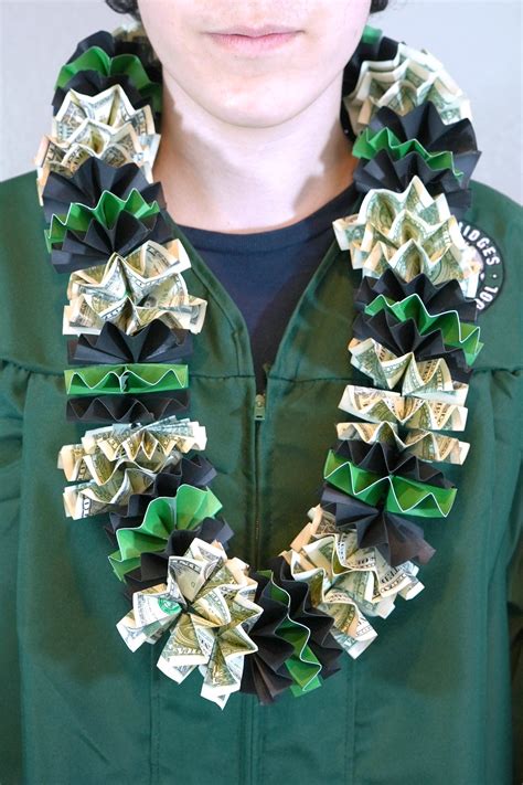 How to Make a Graduation Money Lei - Happiness is Homemade | Graduation money, Graduation diy ...