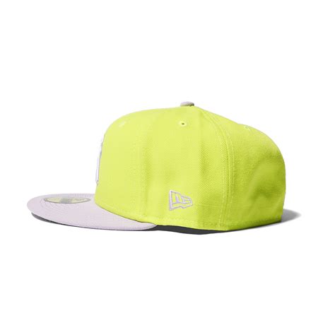 NEW ERA New York Yankees COLOR PACK NEON GREEN/LIGHT VIOLET 59FIFTY 【N ...
