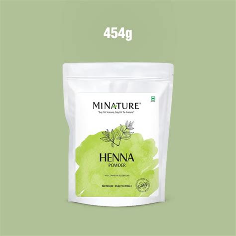 Natural Henna for Hair Color & Nourishment | MINATURE – minaturewellness