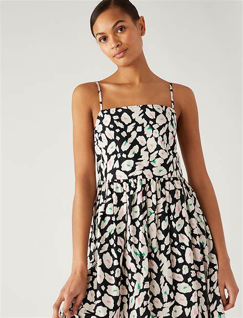 Buy Pure Cotton Printed Midaxi Cami Dress at Marks & Spencer