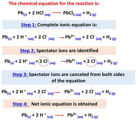 Image result for Net Ionic Equations Examples