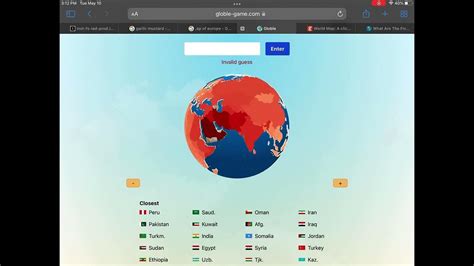 Globe Game 的图像结果