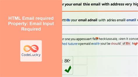 Image result for Input Type Email in HTML