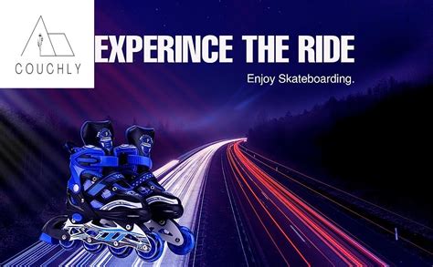 COUCHLY® 4 Wheel Inline Adjustable Roller Skates for Boys Kids & Girls ...