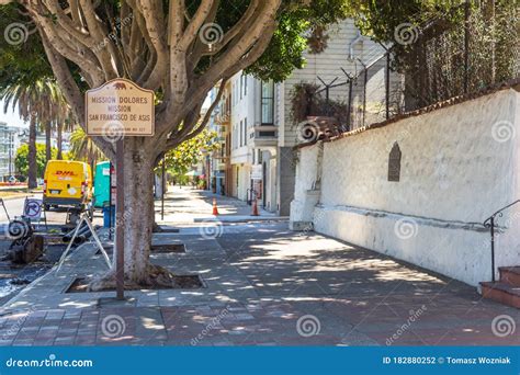 Basilica Mission Dolores, San Francisco, California, USA Editorial ...