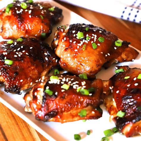Air Fryer Teriyaki Chicken Thighs