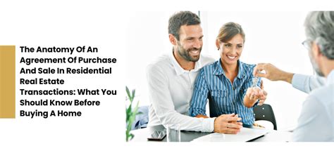 The Anatomy Of An Agreement Of Purchase And Sale In Residential Real ...