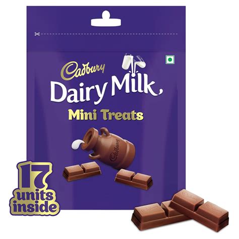 Cadbury Dairy Milk Chocolate Home Treats, 119 gram : Amazon.in: Grocery ...