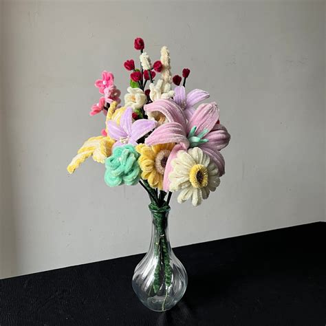 Giggles in the Garden | DIY Kit | Pipe Cleaner Flowers – afzaai