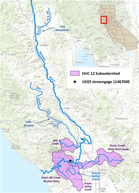 Drought Stressor Monitoring Case Study: Russian River Watershed Drought ...