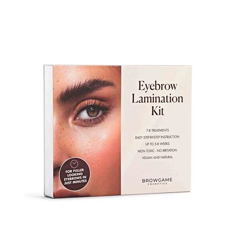 Browgame Eyebrow Lamination Kit USA