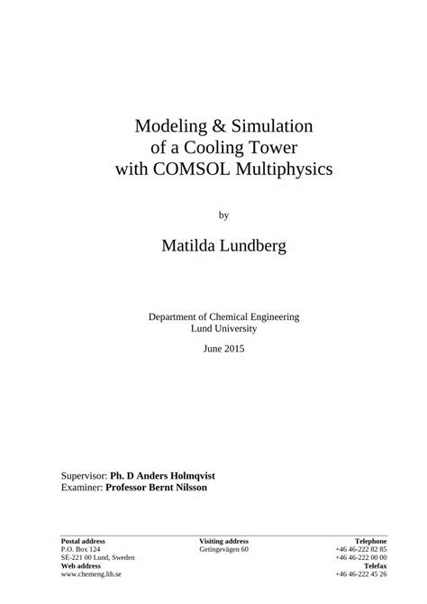 Image result for Cooling System Simulation COMSOL