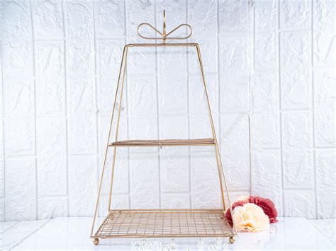 Two tier metal tray - Wonderkraftz™