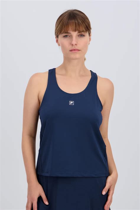 Camisola Alças Fila - Azul - Camisola Ténis Mulher | Sport Zone