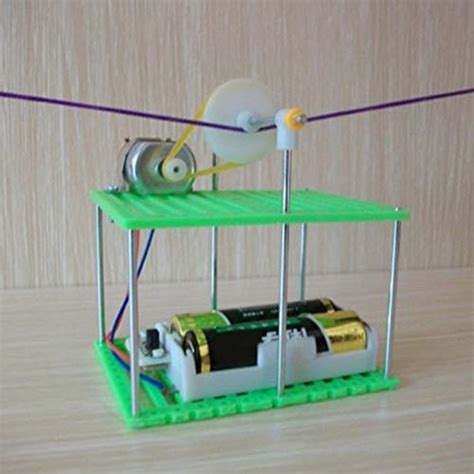 PRAV® Teaching Electric Cable Car Toy Aids School DIY Supplies Kids ...