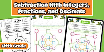 Math Games - Fifth Grade Worksheets | Grade 5 | Twinkl