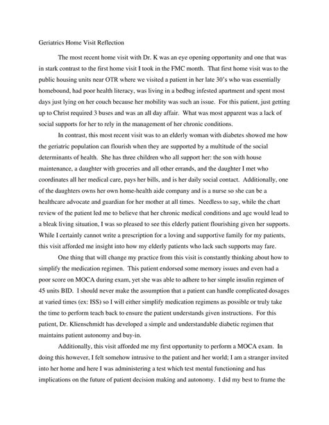 Reflection Essay Example 的图像结果