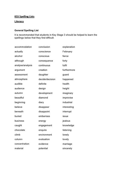 38 Printable Spelling Test Templates [Word & PDF] ᐅ TemplateLab
