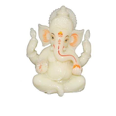 Buy S A GIFTS Sai Amrut Lord Ganpati Glowing Radium Ganesh Idol Hindu ...