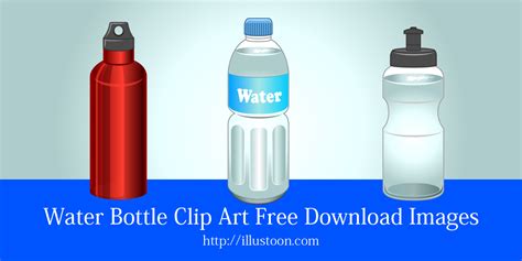 Water Bottle Clip Art Free Download Images｜Illustoon