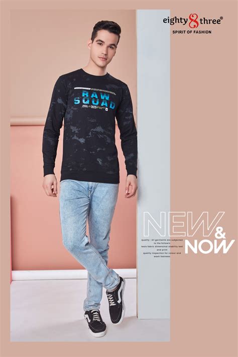 1172 Eighty Three Looper Mens Tshirts – Kavya Style Plus