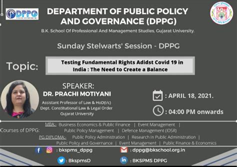 DPPG - Department of Public Policy and Governance