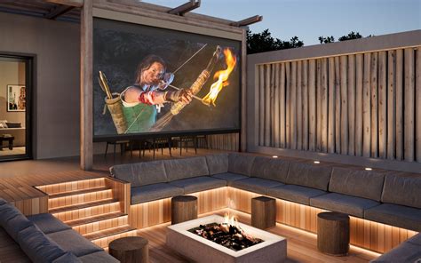 Outdoor Movie Theater • Shultz Audio Video
