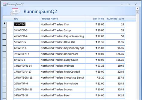 Image result for Access Query Sum Two Fields