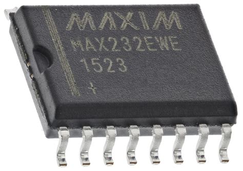İlgili resim ayrıntısına bakın. Maxim Integrated MAX232EWE+, Line Transceiver, EIA/TIA-232-E/ RS-232/ V ...
