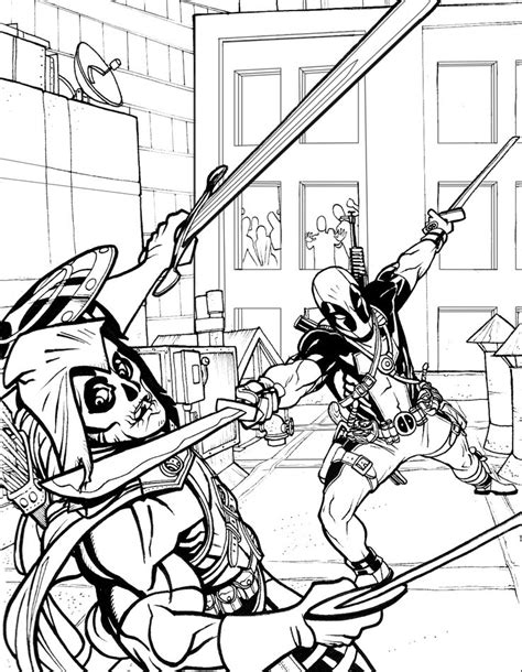 Image result for Deadpool Vs Taskmaster Fight