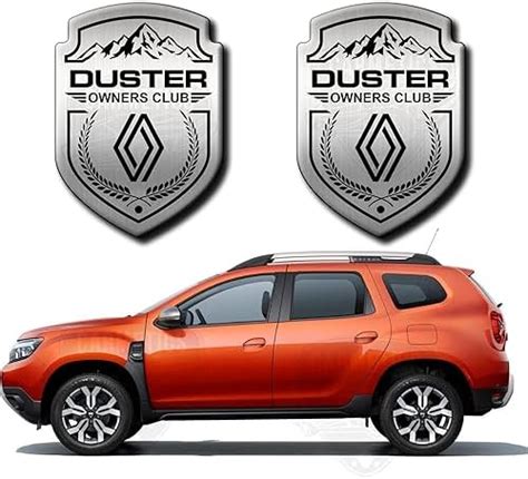 CarMetics Duster Owners Club Sticker can be Used on Fenders Doors ...
