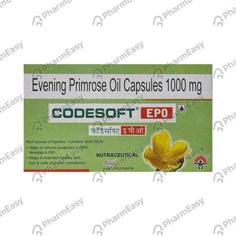 Codesoft EPO Capsule: Uses, Side-effects, Price, Dosage & More Info ...