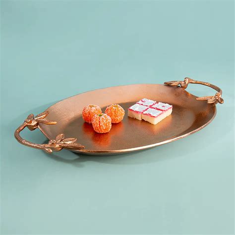 Buy Metal Tray Copper Online - Ellementry – ellementry