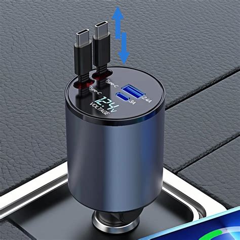 Amazon.com: Arzin PU24 Super Fast Car Charger, Cigarette Lighter ...