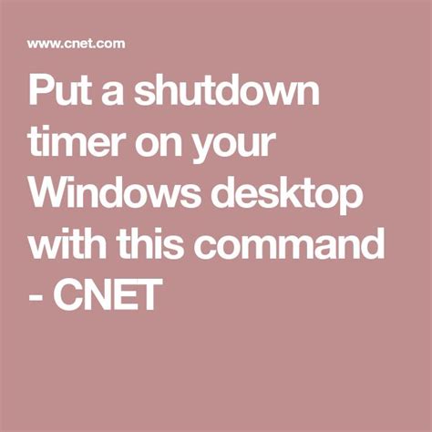 Image result for PC Shutdown Timer Tutorial