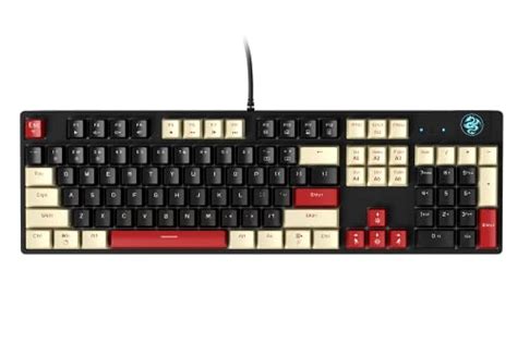 MageGee Mechanical Pink Gaming Keyboard MK-Armor LED Rainbow Backlit ...